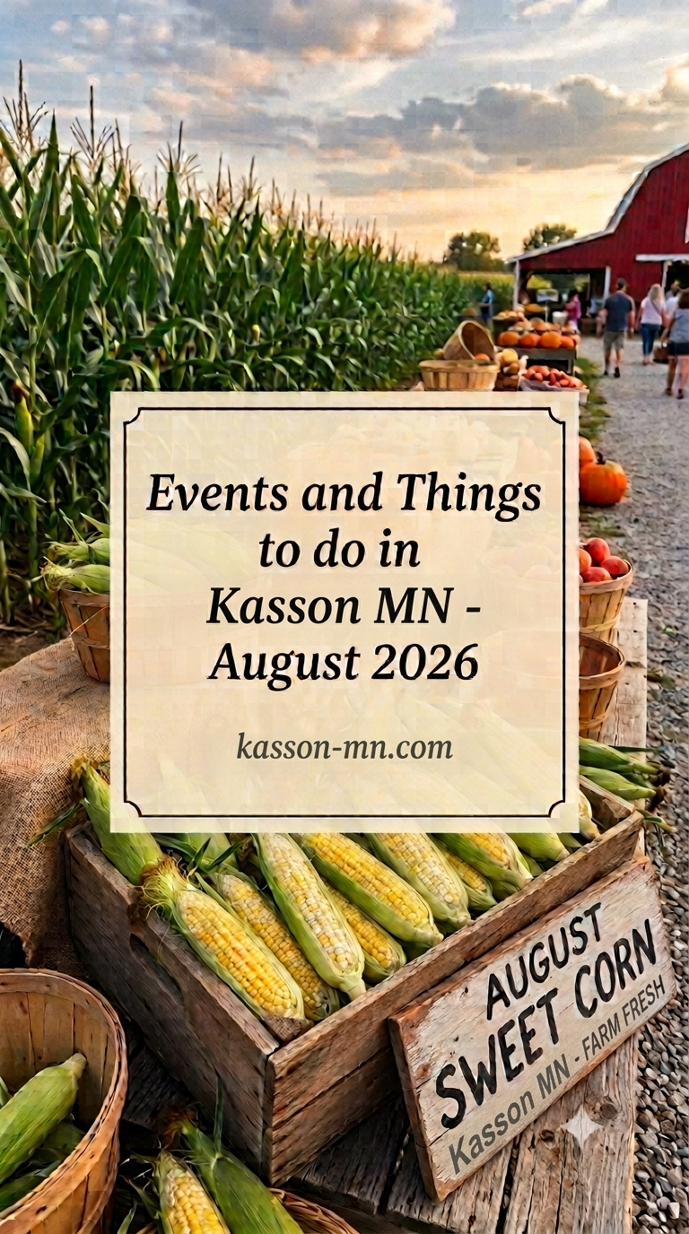 You are currently viewing Events and Things to do in Kasson Minnesota in August 2026